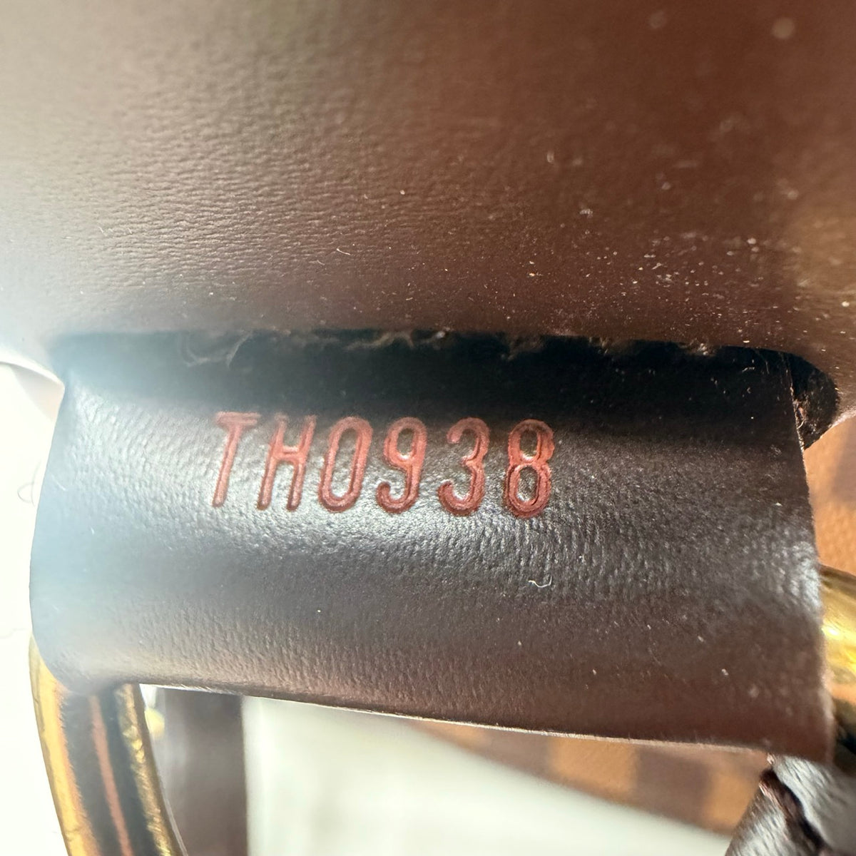 Louis Vuitton Rucksack Soho Damier Ebene braun – Datumscode im Detail