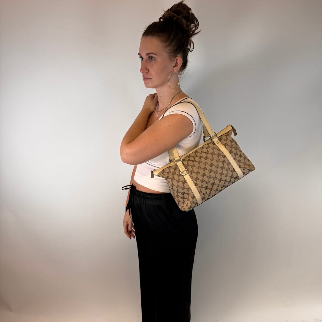 Gucci handbag Abbey beige