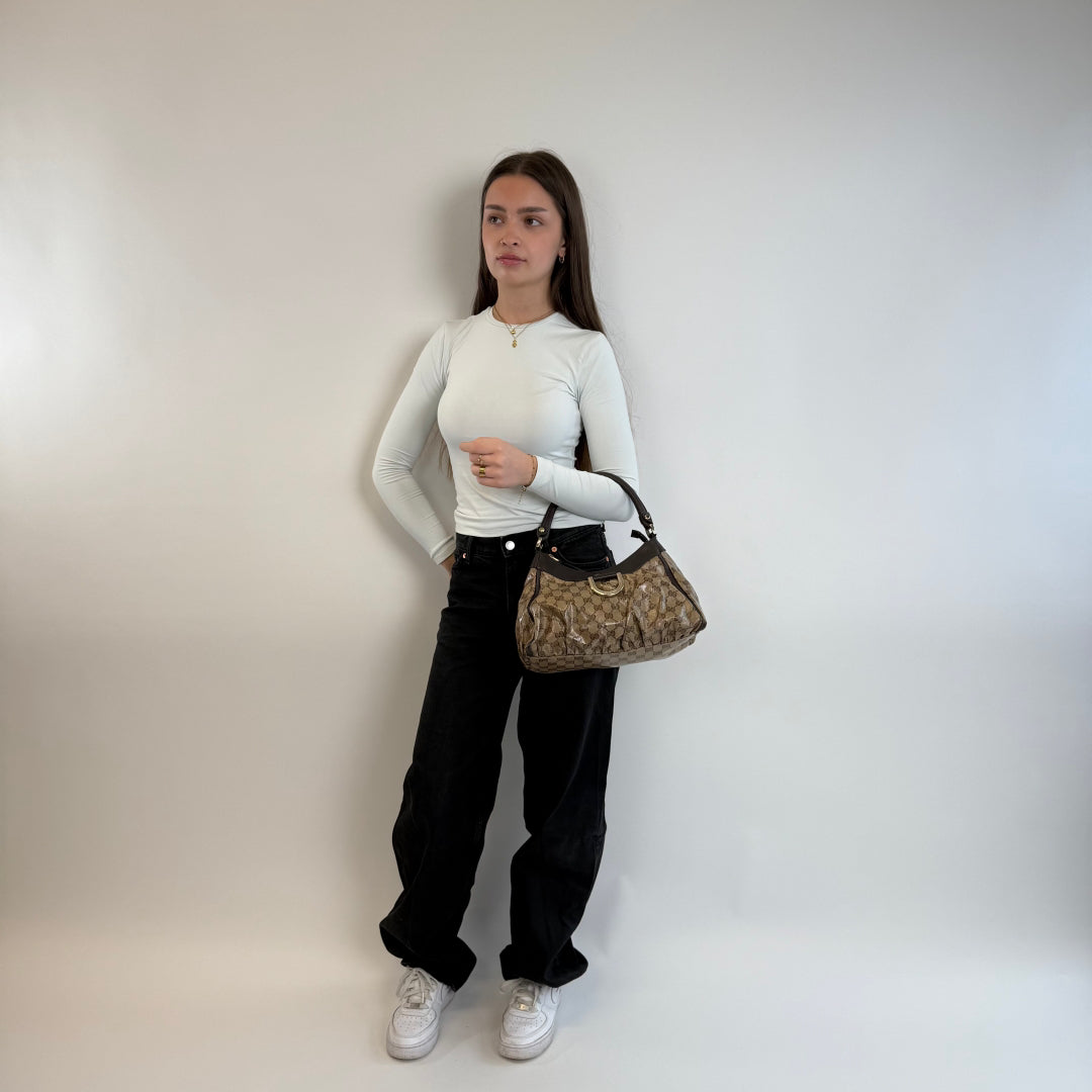 Gucci Handtasche D-Ring beige