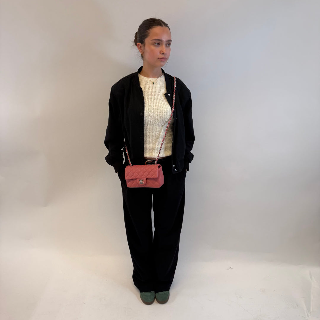 Chanel Umhängetasche Single Flap Mini