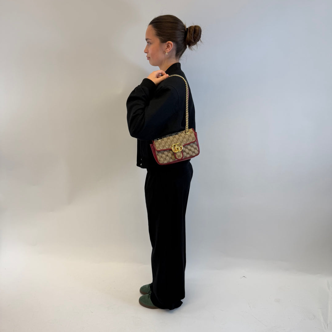 Gucci Umhängetasche Marmont Small GG