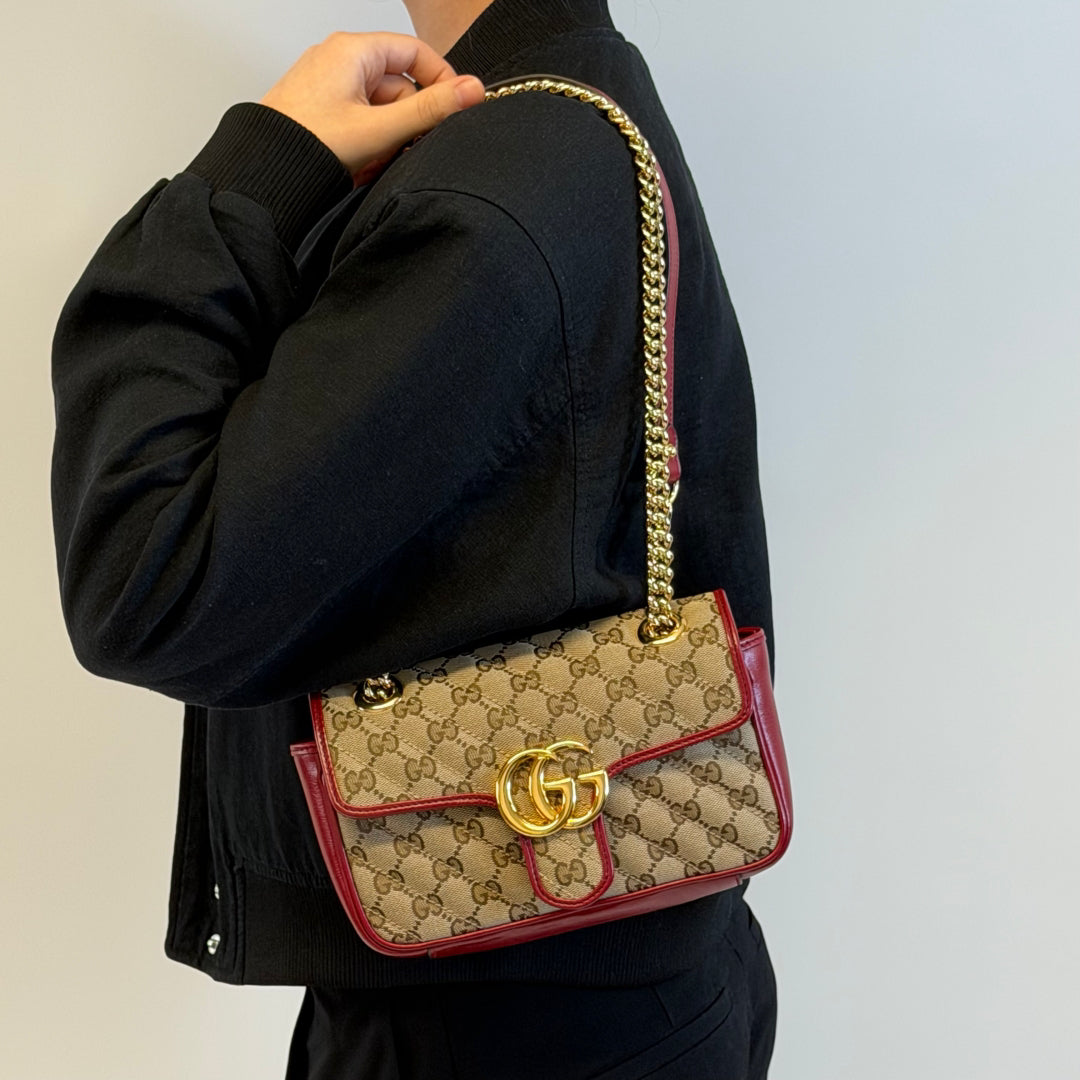 Gucci Umhängetasche Marmont Small GG
