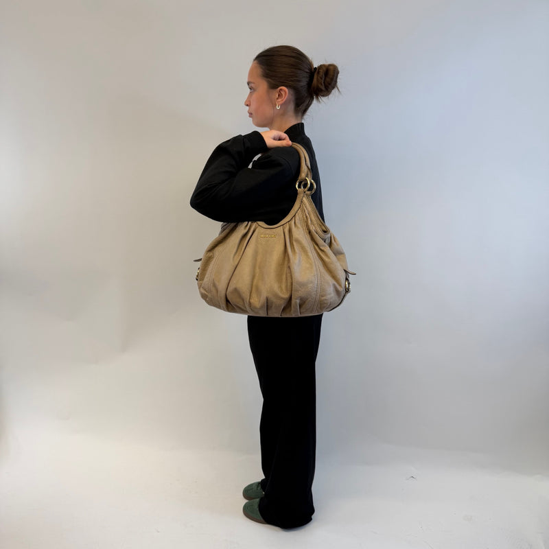 Miu Miu Croissant Large Shoulder Bag