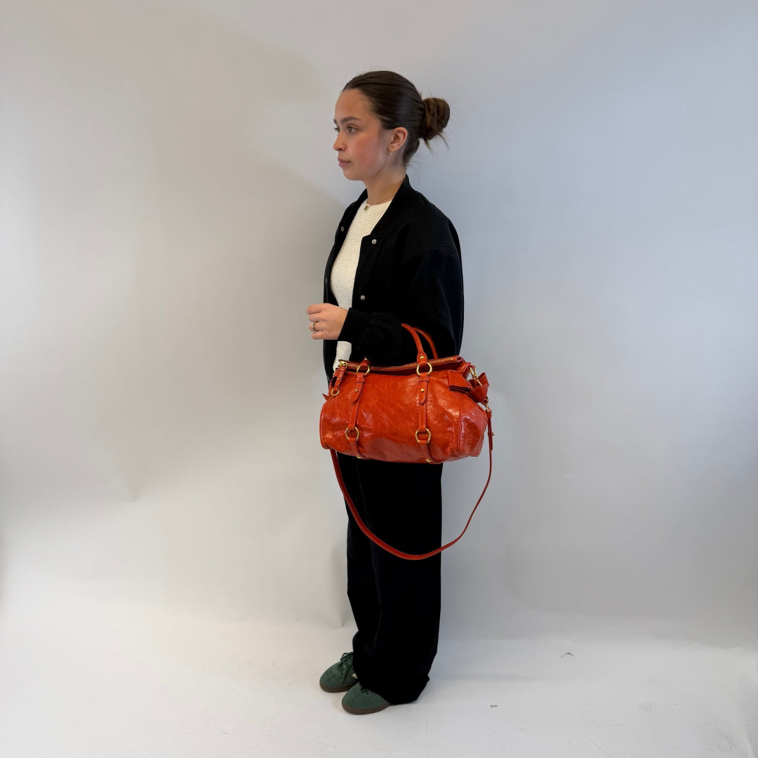 Handtasche Vitello Satchel