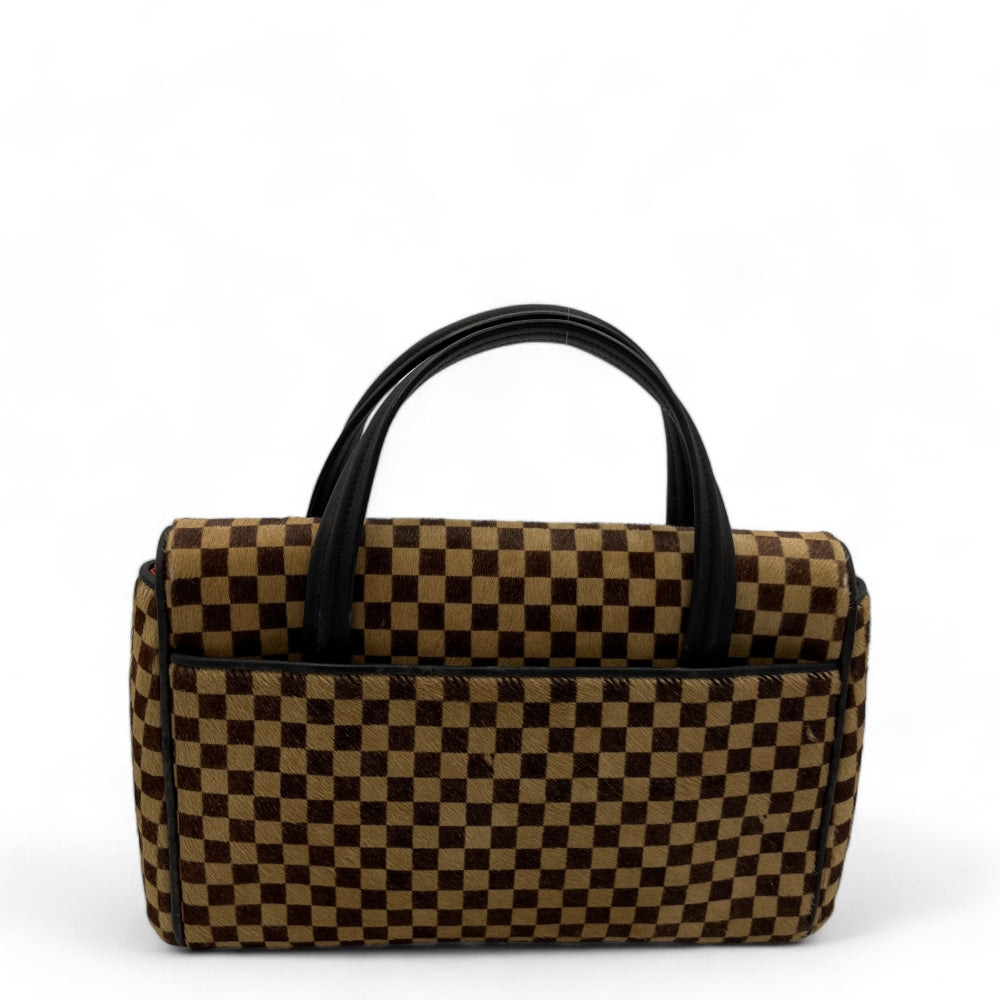 Louis Vuitton handbag Damier Sauvage Lionne brown