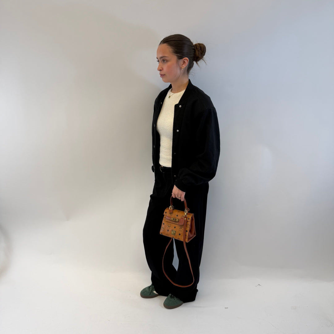 MCM Kelly Visetos Handbag