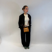 MCM Kelly Visetos Handbag