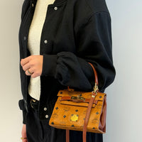 MCM Kelly Visetos Handbag