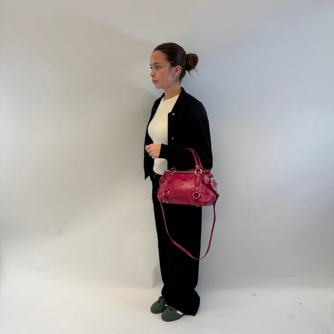 Handtasche Vitello Satchel klein