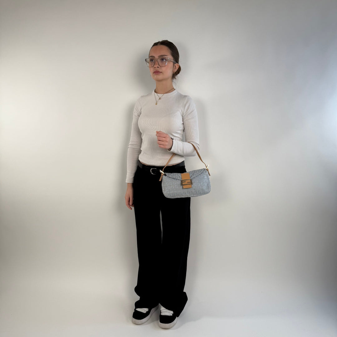 Fendi Mamma Baguette Mini Handbag