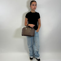 Louis Vuitton Handtasche Alma MM Damier Ebene