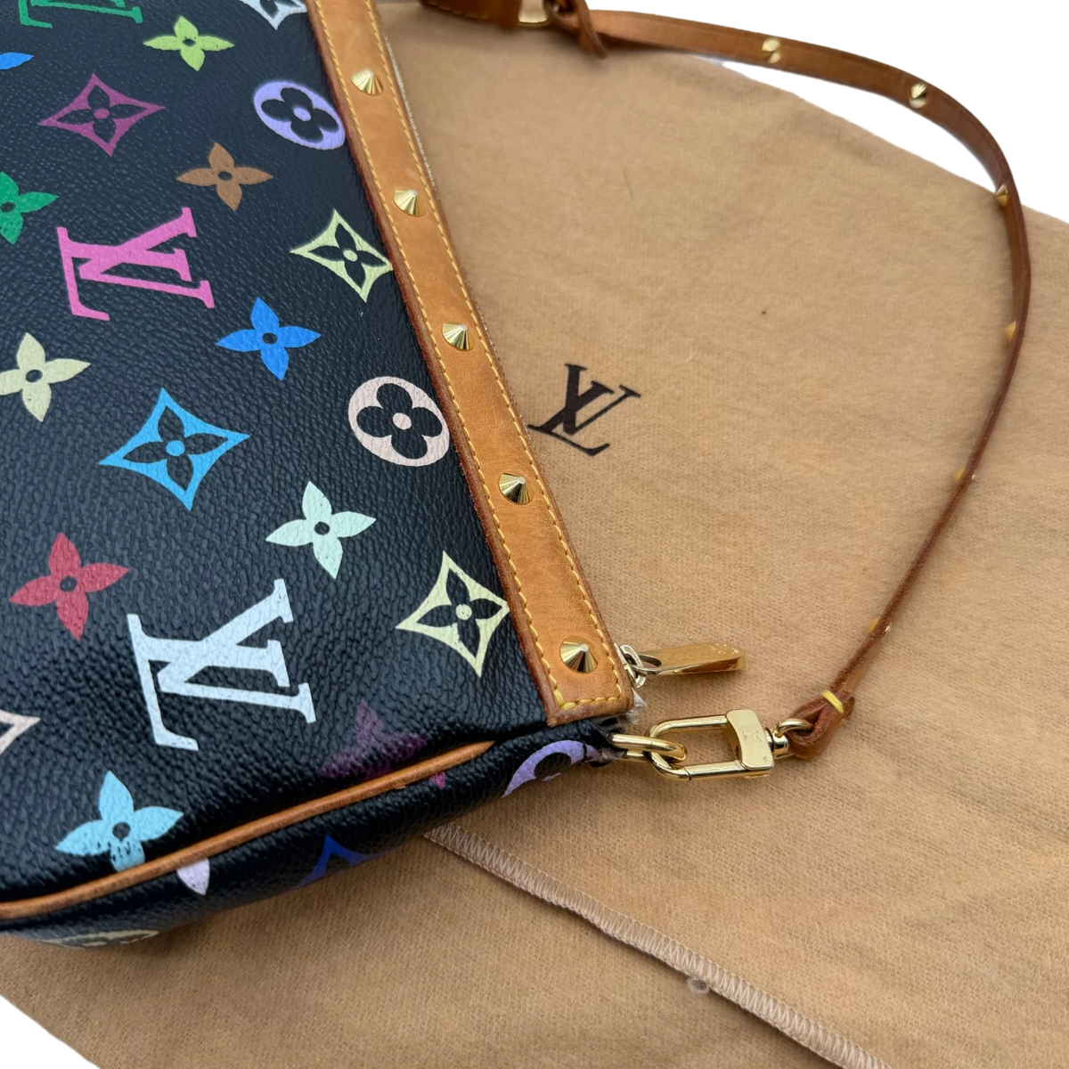 Louis Vuitton x Murakami Pochette Accessoires multicolour – mit Staubbeutel
