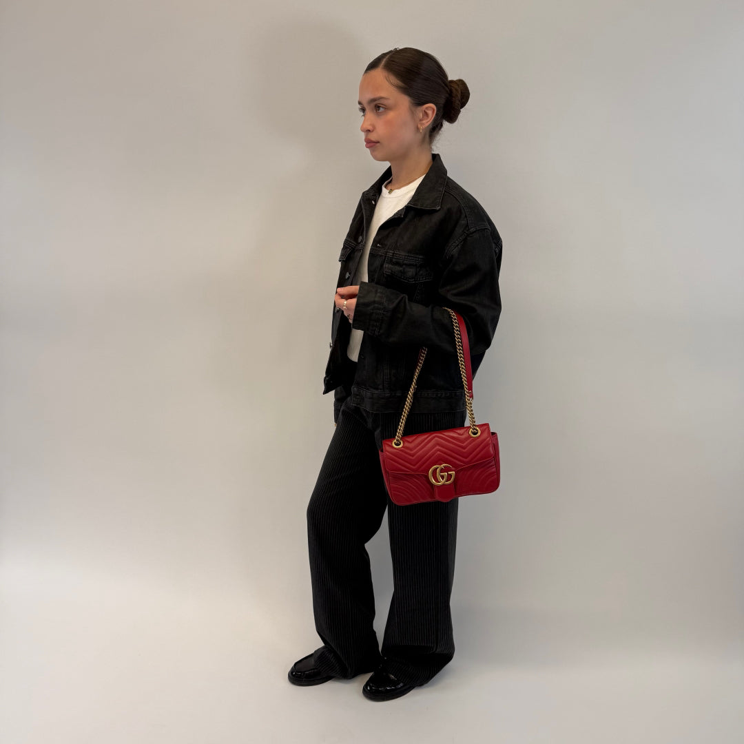 Gucci Marmont Medium Crossbody Bag