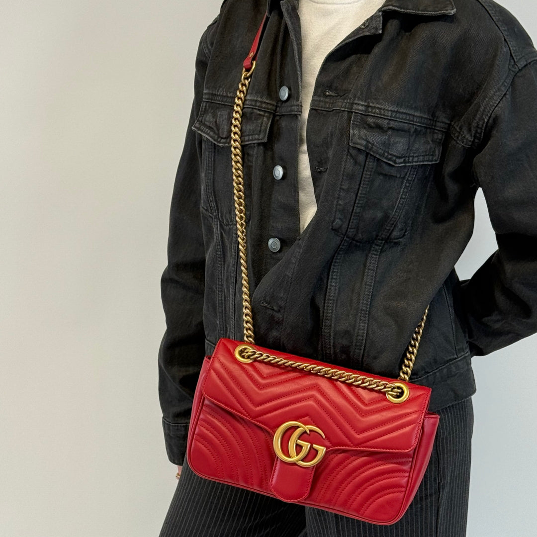 Gucci Marmont Medium Crossbody Bag