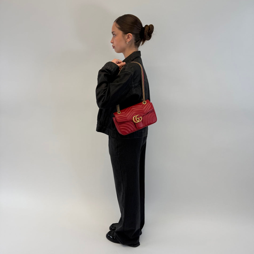 Gucci Marmont Medium Crossbody Bag