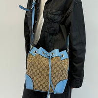 Gucci Schultertasche Bucket Ophidia GG