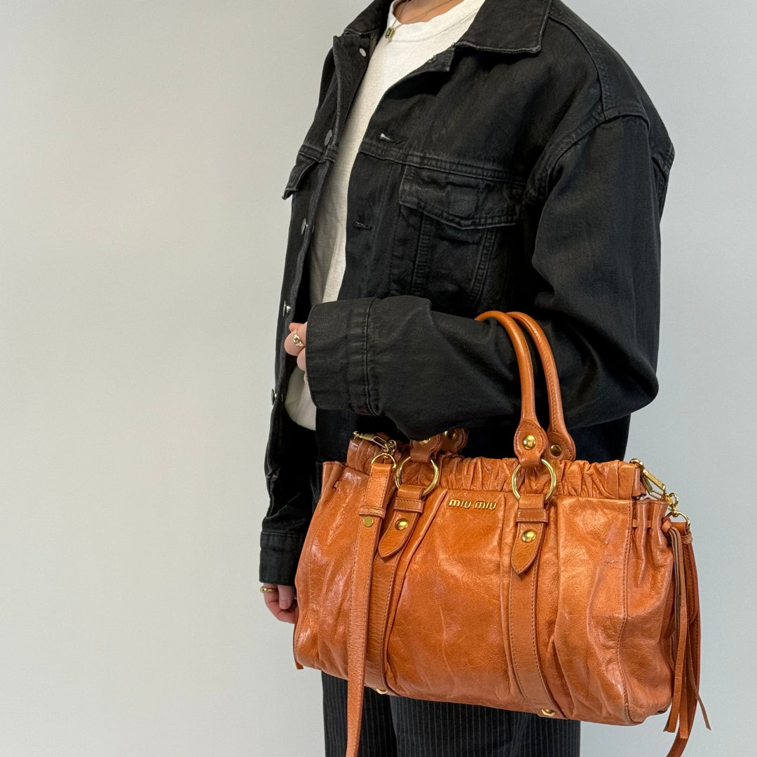 Miu Miu Handtasche Vitello Lux