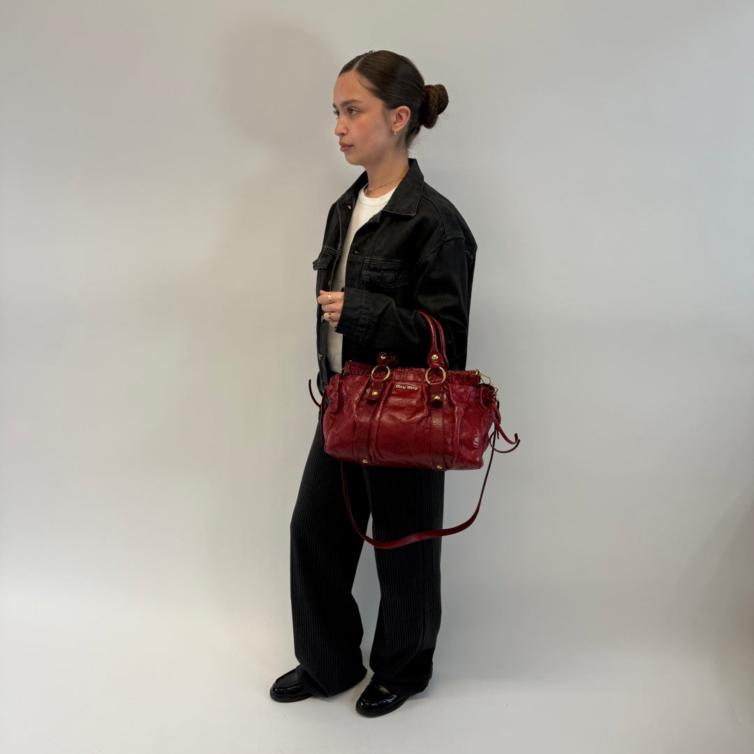 Miu Miu Handtasche Vitello Lux
