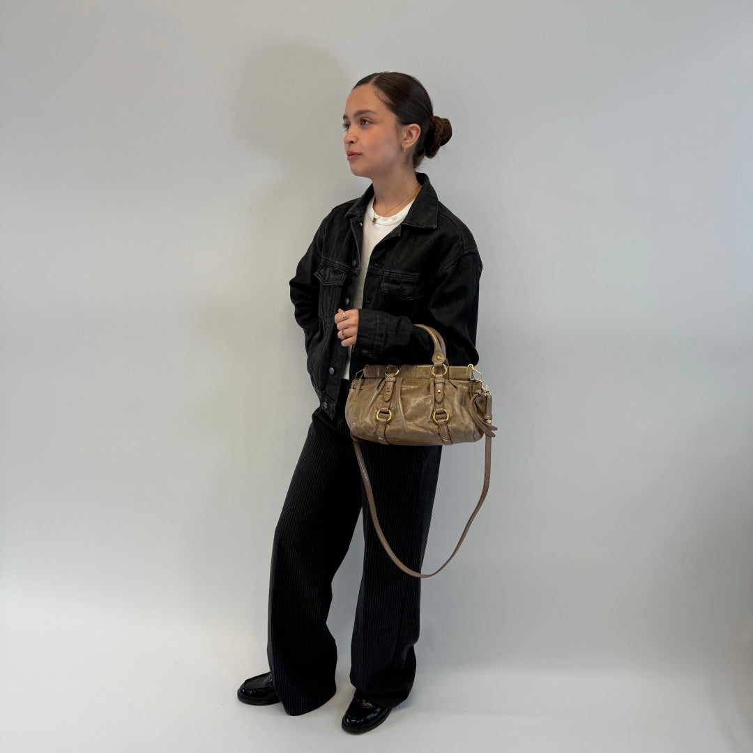 Handtasche Vitello Lux small