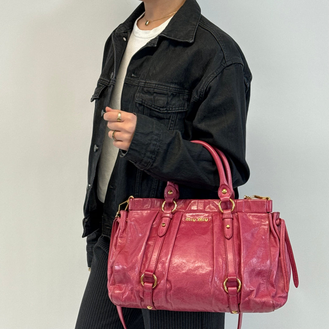 Miu Miu Handtasche Vitello Lux