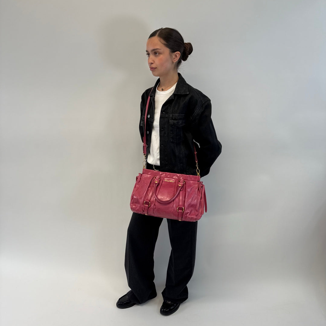 Miu Miu Handtasche Vitello Lux