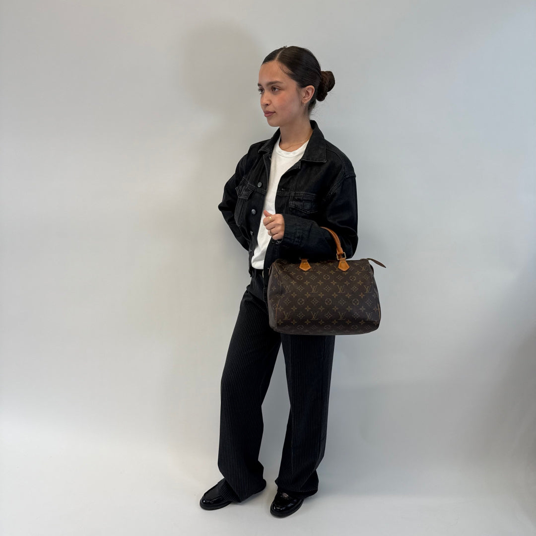 Handbag Speedy 30 Brown