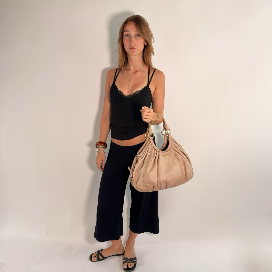 Miu Miu Schultertasche Croissant large