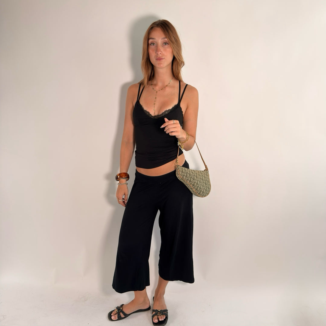 Dior Pochette Diorissimo Saddle bag monogram green