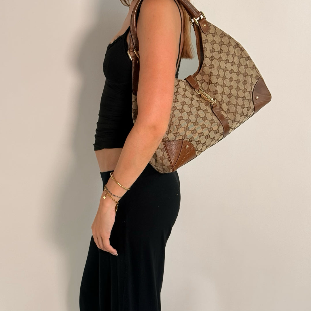 Gucci Schultertasche New Jackie large