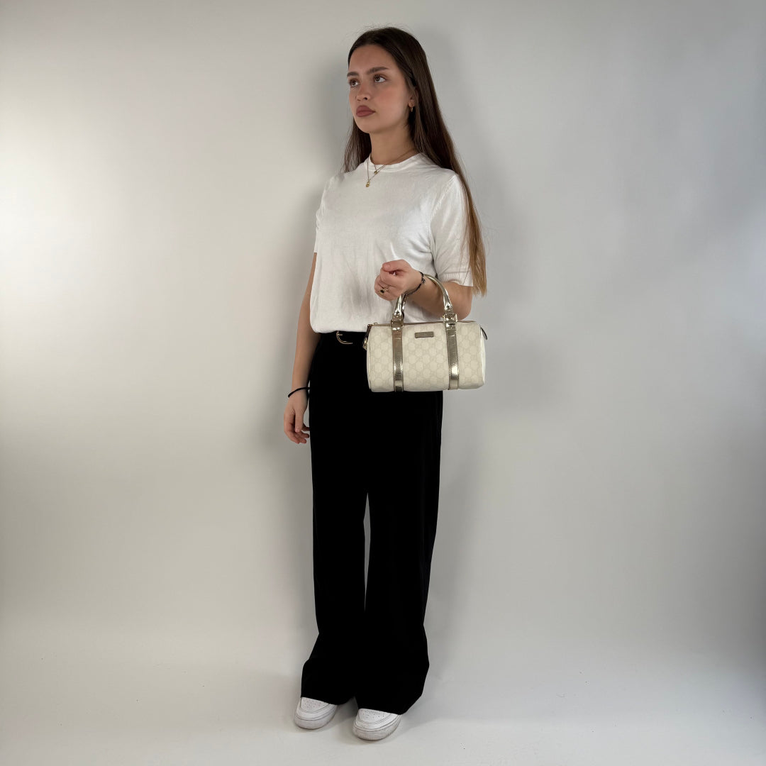 Gucci Handtasche Joy mini PVC weiß