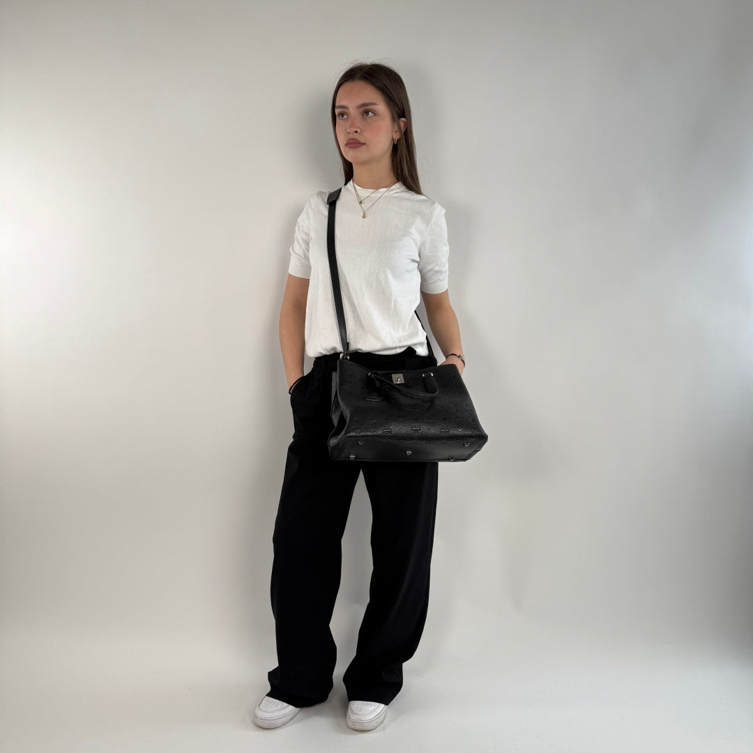 MCM Handtasche schwarz
