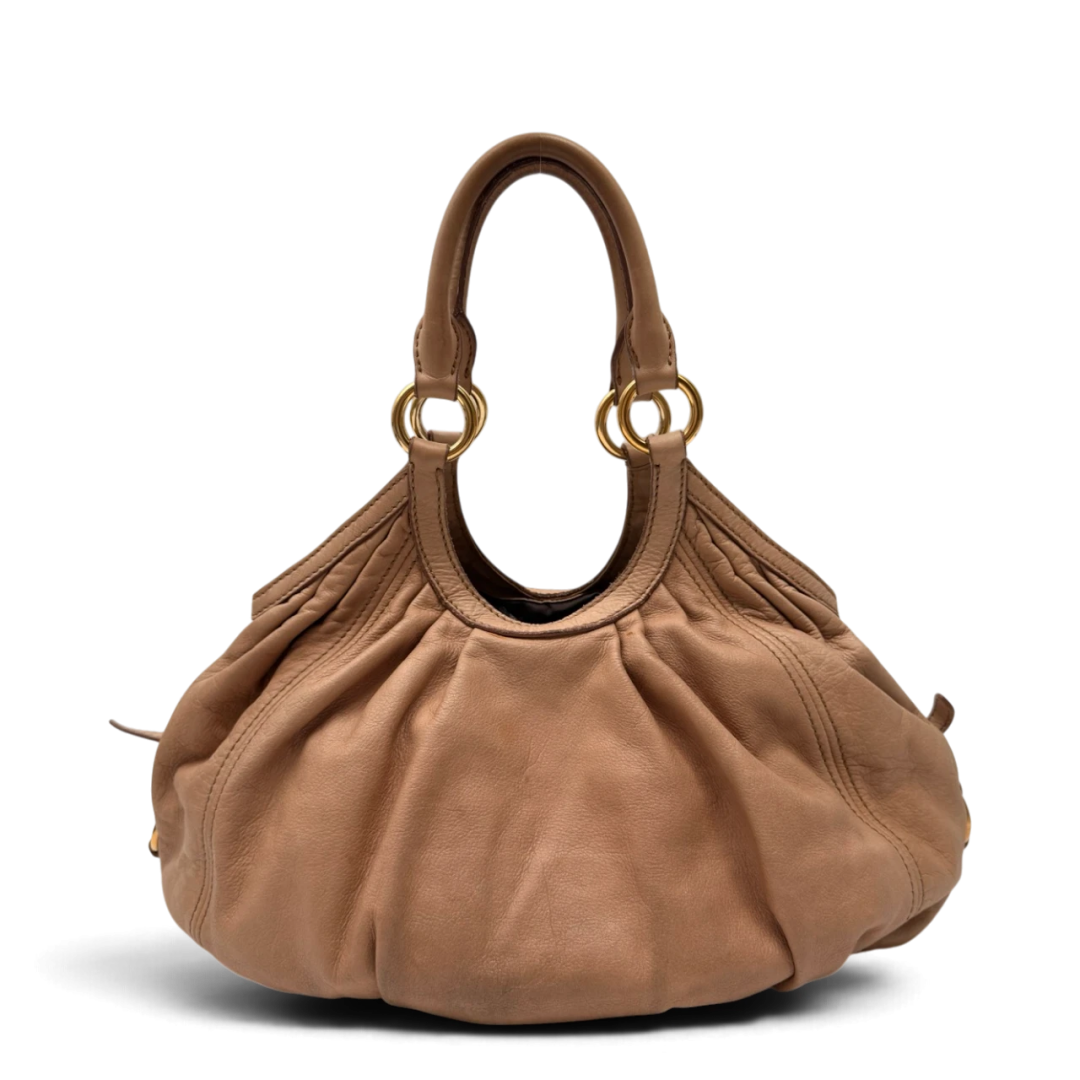 Miu Miu Schultertasche Croissant large