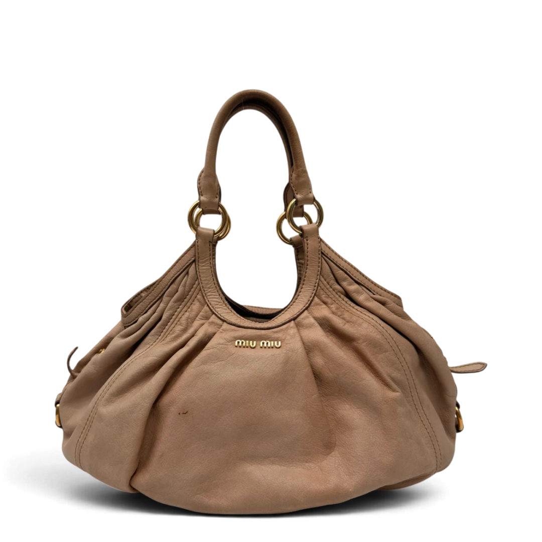 Miu Miu Schultertasche Croissant large