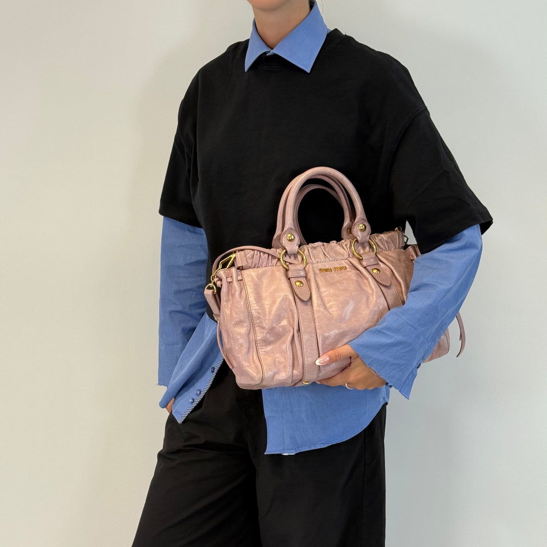 Miu Miu Handtasche Vitello Lux