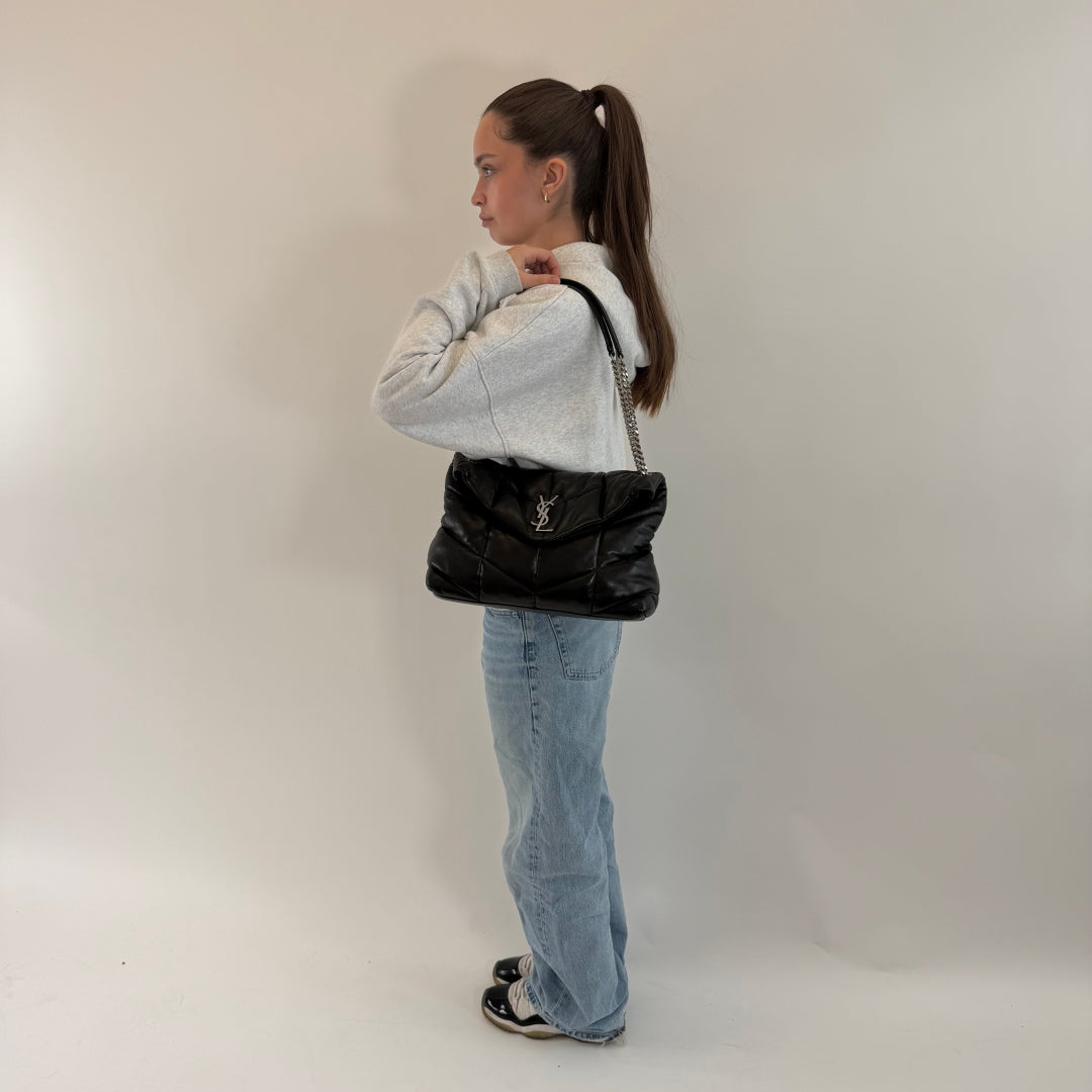 YSL Schultertasche Loulou Medium