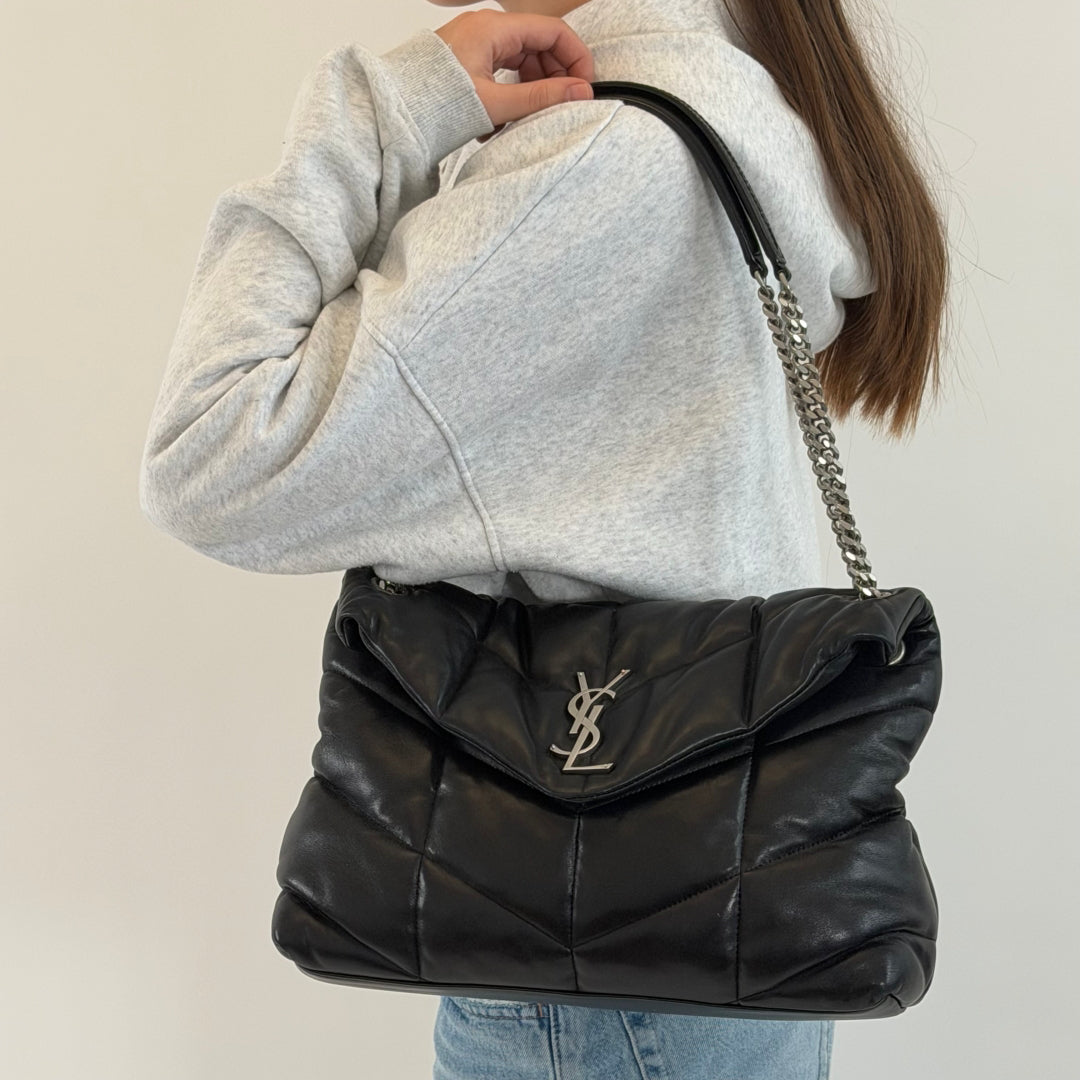 YSL Schultertasche Loulou Medium