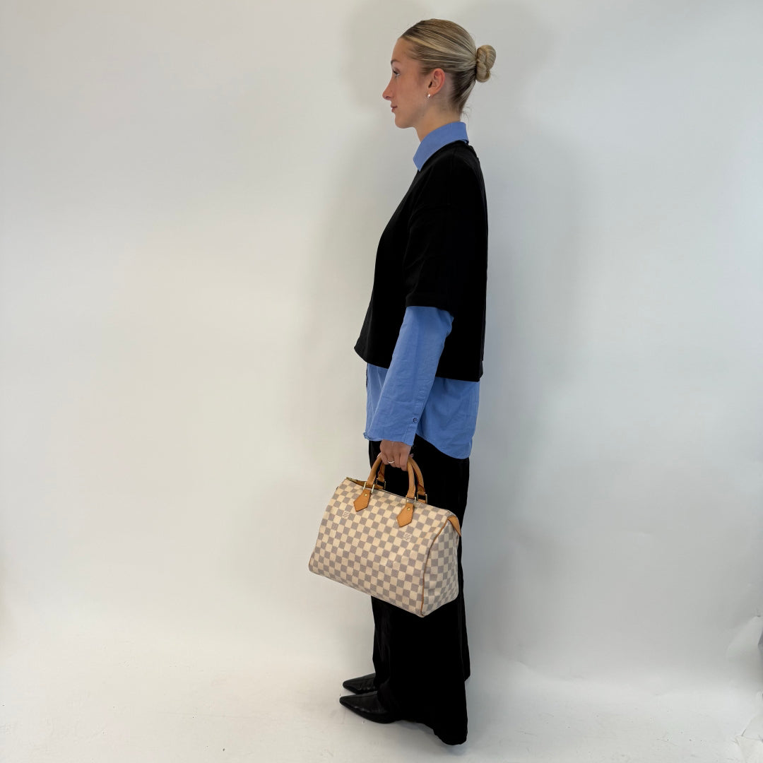 Louis Vuitton Handtasche Speedy 30 Damier Azur