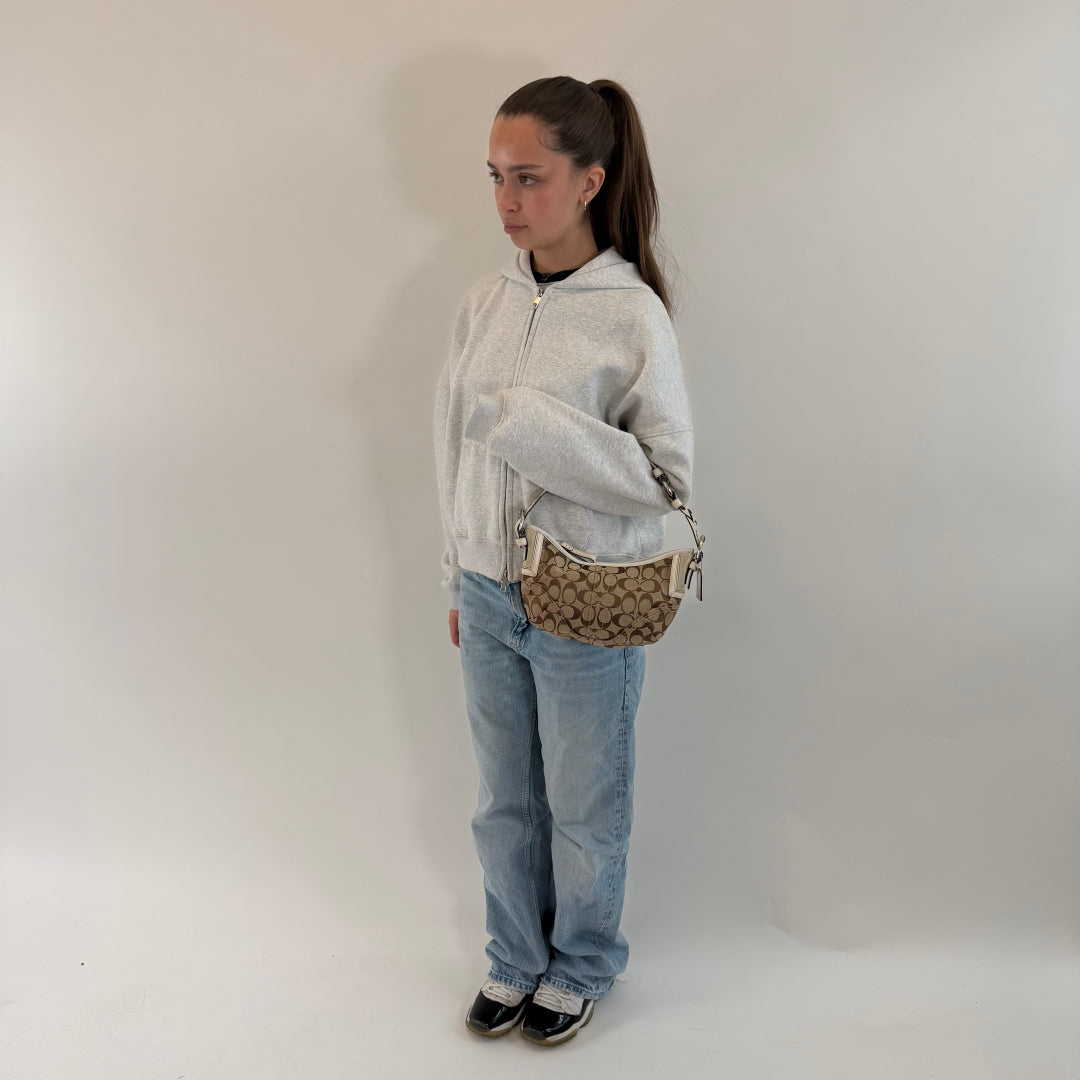 Coach Schultertasche Hobo Signature