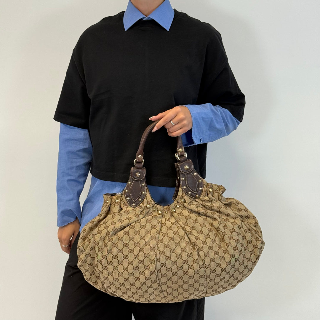 Gucci Schultertasche Croissant Hobo large