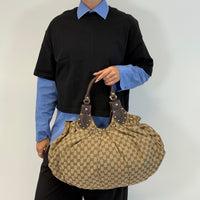 Gucci Schultertasche Croissant Hobo large