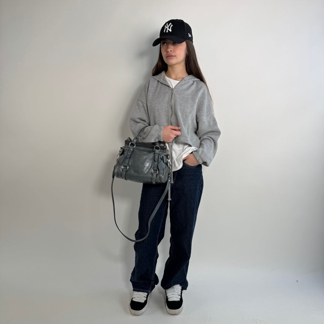 Miu Miu handbag Vitello Satchel small blue