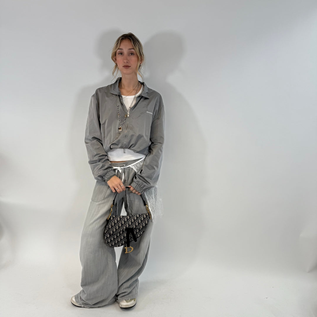 Shoulder bag Saddle bag Oblique Jacquard