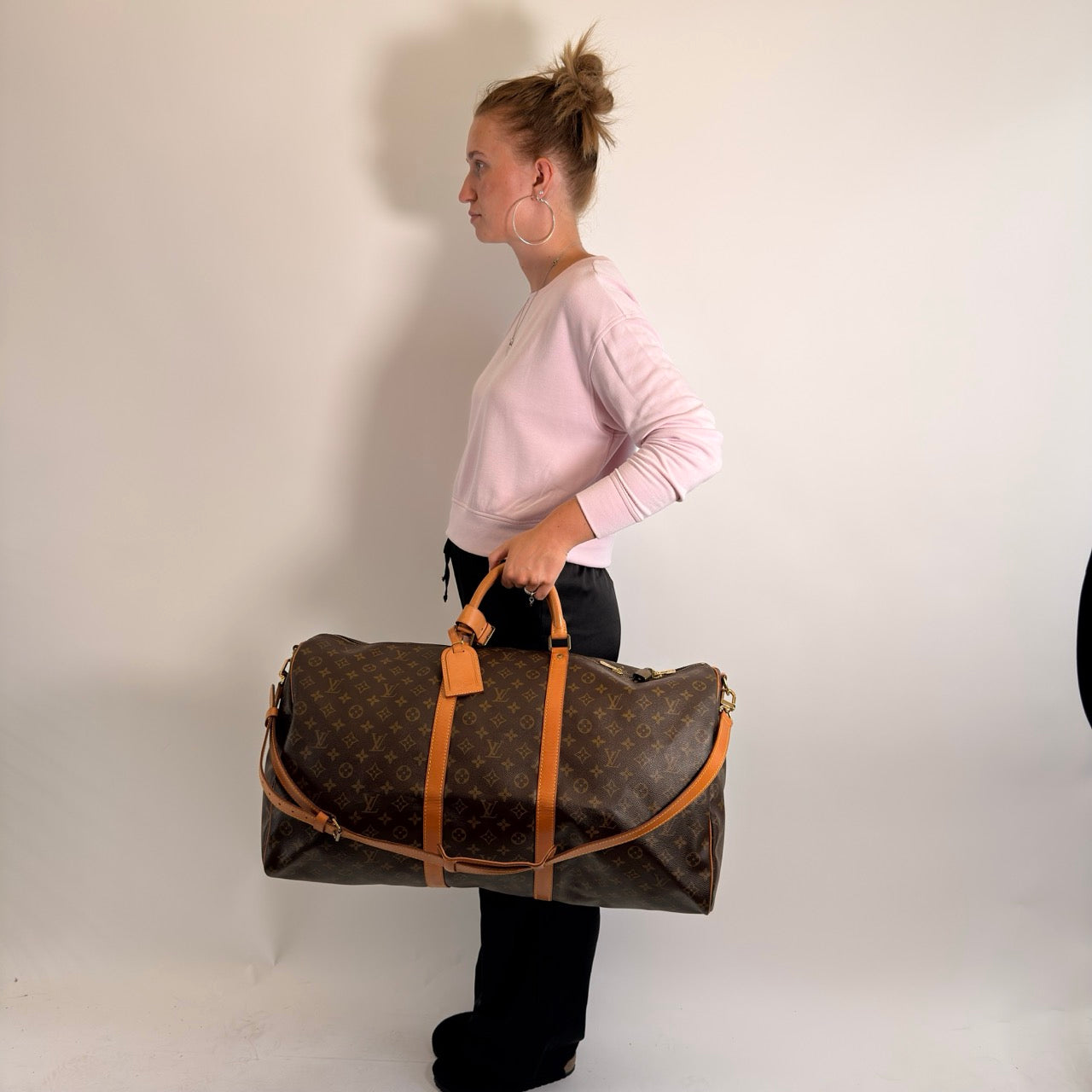 Louis Vuitton Reisetasche Keepall 60 Bandouliére