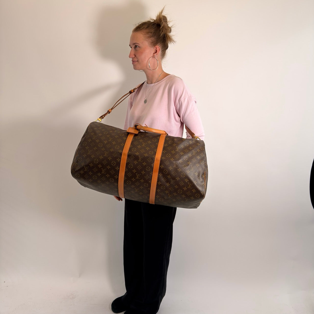 Louis Vuitton Reisetasche Keepall 60 Bandouliére