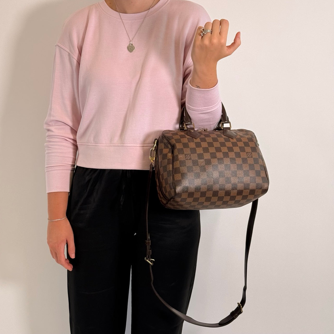 Louis Vuitton Handtasche Speedy 25 Bandouliére