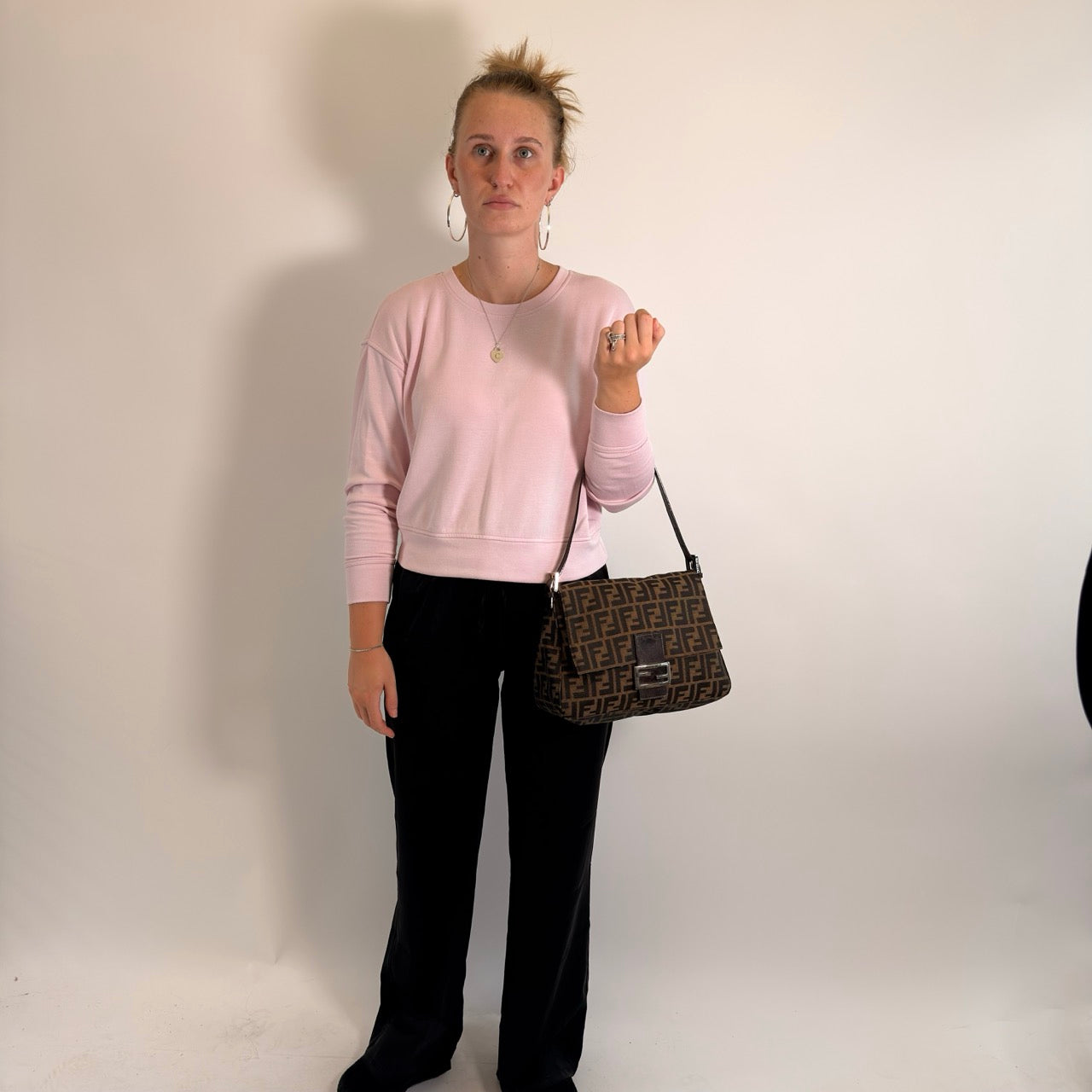 Fendi Schultertasche Mamma Baguette