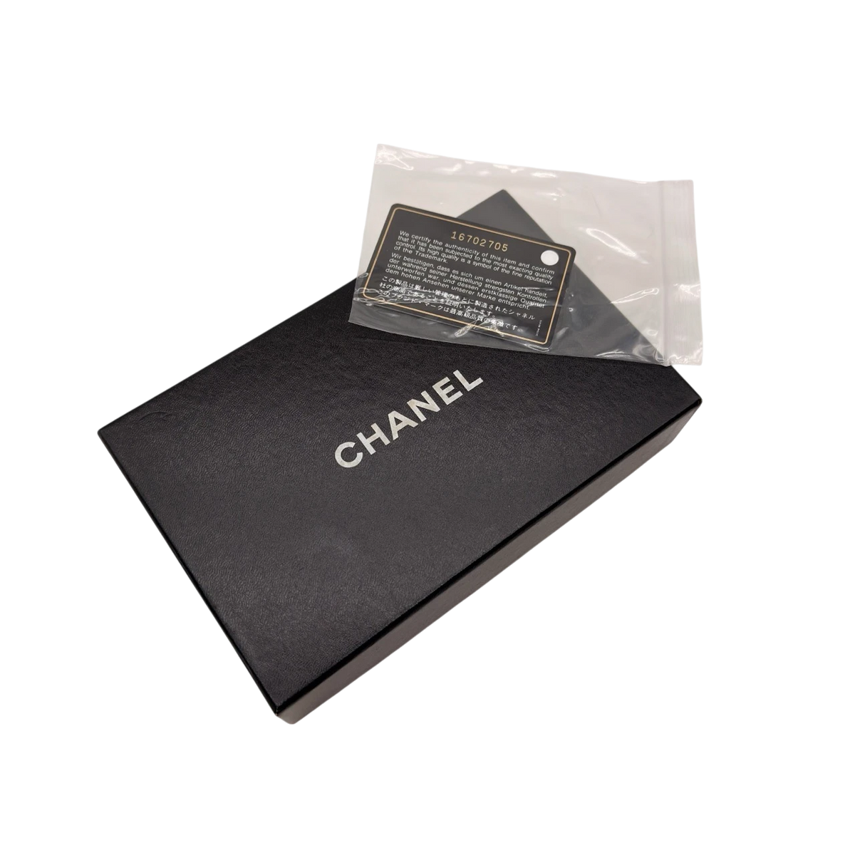 Chanel Geldbeutel Camellia aus rotem Lammleder – mit Originalbox