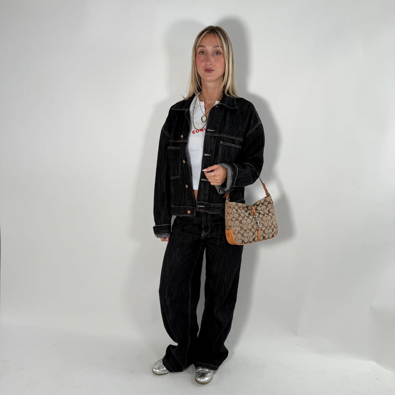 Coach Jackie Signature Shoulder Bag