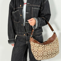 Coach Schultertasche Signature large