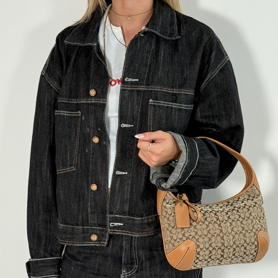 Coach Hobo Signature Shoulder Bag